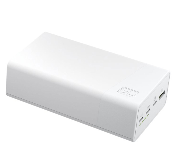 Green Cell Powerplay 30 30000mah 22,5W 4 porty biały - 1528791 - zdjęcie 3
